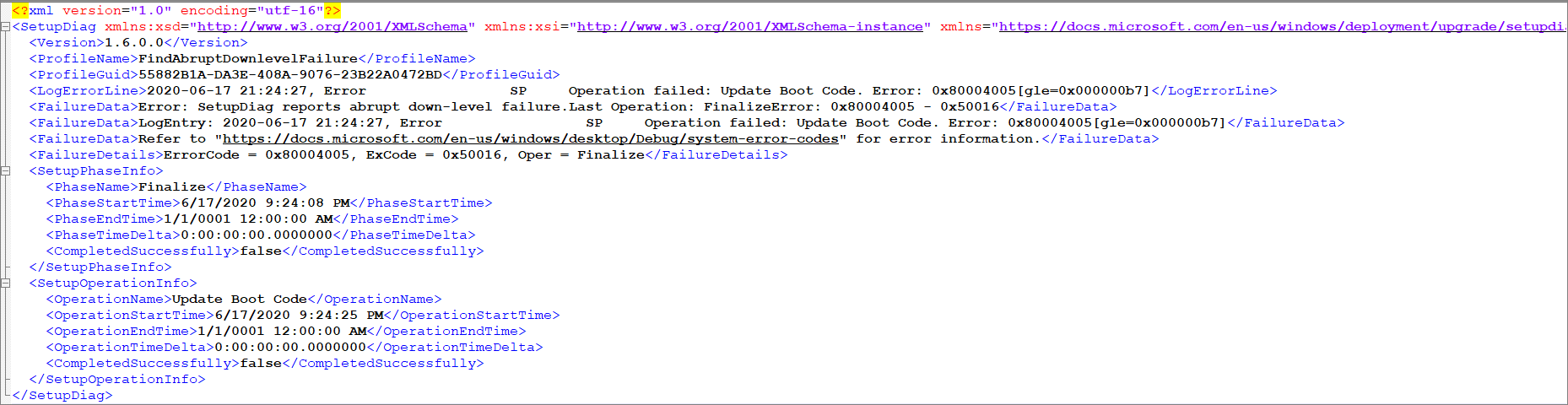 Read more about the article Troubleshoot Windows 10, version 2004 Upgrade using SetupDiag