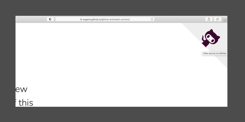 Github Corner Element Github Topics Github - Premium Geometric Photo Gallery - Desktop