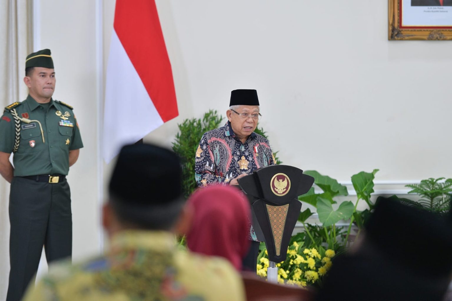 Pengukuhan lima KDEKS di Istana Wakil Presiden