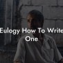Eulogy How To Write One - Eulogy Assistant