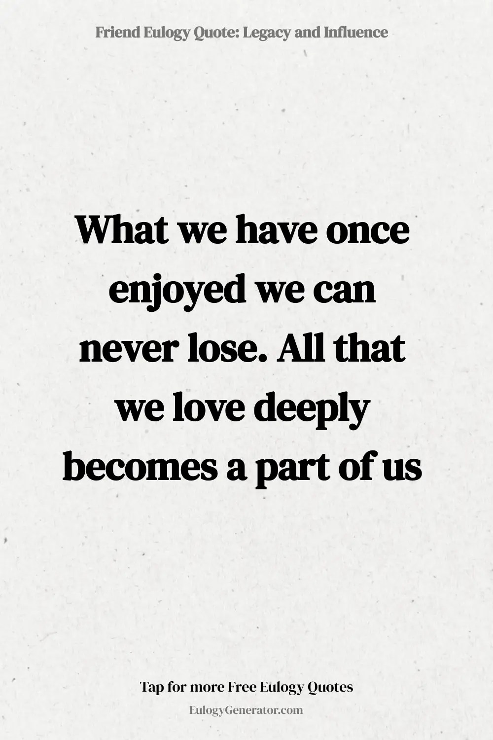 A guide on writing a eulogy for your friend