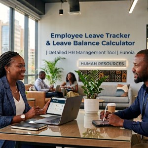 Free Employee Leave Tracker & Leave Balance Calculator (Excel) | Leave Ledger | Eunoia