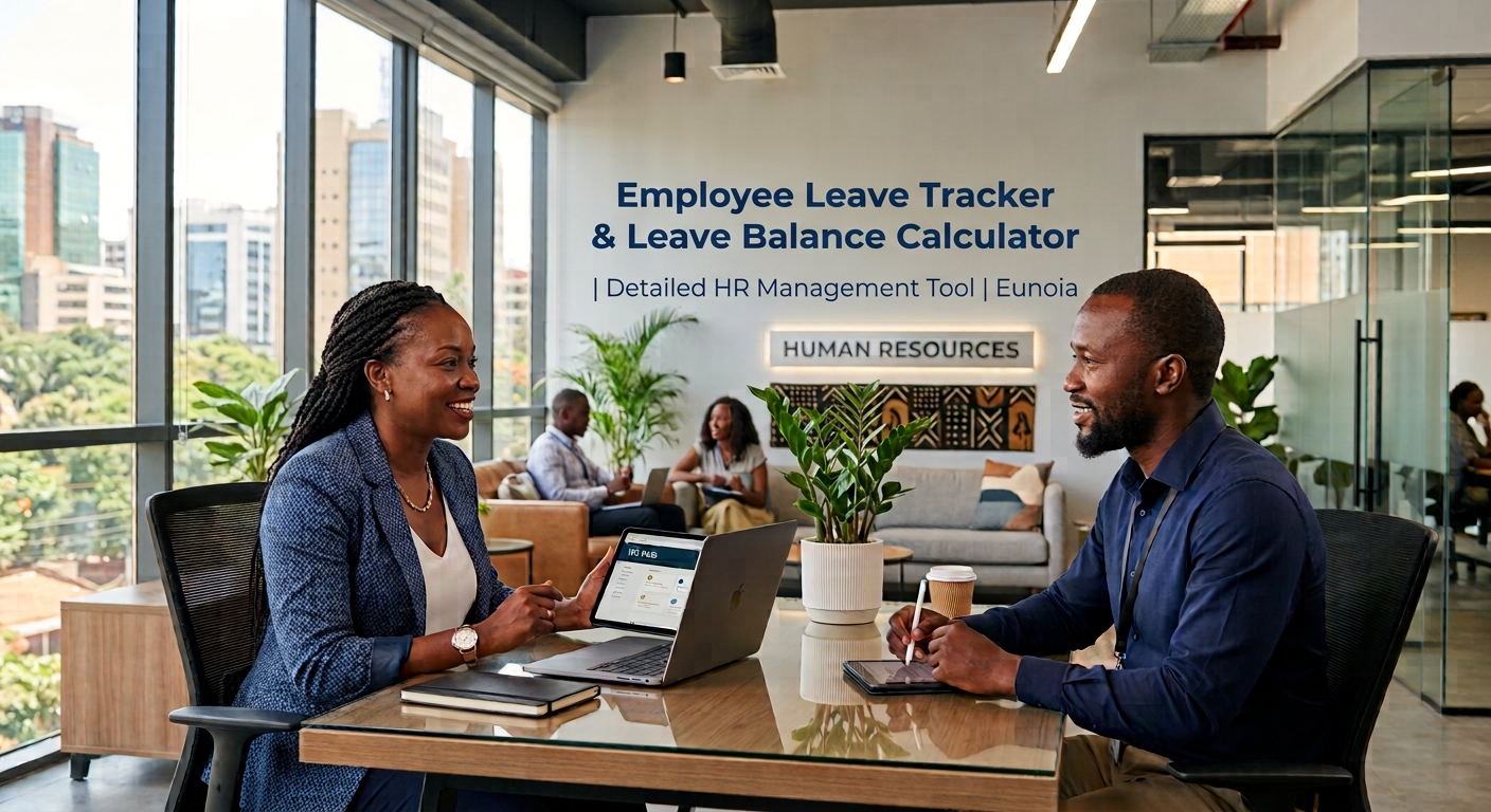 Free Employee Leave Tracker & Leave Balance Calculator (Excel) | Leave Ledger | Eunoia