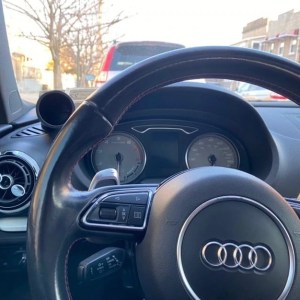 Alternative view of CJM Industries Audi A3 8V Single Gauge Pod - 2015 - 2020 / 2021061-A38VS-TX