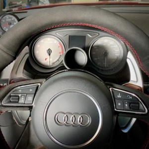 Alternative view of CJM Industries Audi A3/S3 8V - Steering Column Pod (2015-2019) - 2020048-16A3SC-S