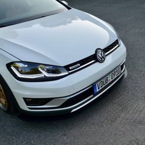 Beri-Backer V2 - MK7 Alltrack Front Splitter / Lip (2018-2019) Bumper Mounted - 2022138-BBMK7ATFS - Image 3