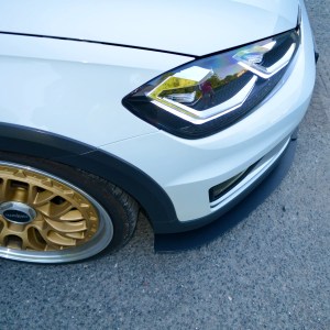 Beri-Backer V2 - MK7 Alltrack Front Splitter / Lip (2018-2019) Bumper Mounted - 2022138-BBMK7ATFS - Image 5