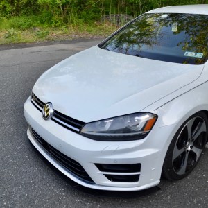 Beri-Backer V2 - MK7 Golf R Front Splitter / Lip (2015-2017) Bumper Mounted - 2021115-BBMK7RFS - Image 5