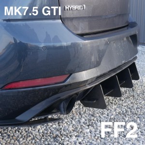 Beri-Backer MK7.5 GTI Rear Diffuser (2018-2021) / 2021110-BBMK7.5GTID-1 - Image 5