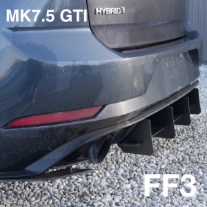 Beri-Backer MK7.5 GTI Rear Diffuser (2018-2021) / 2021110-BBMK7.5GTID-1 - Image 6