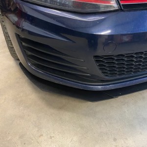 Beri-Backer V2 - MK7 GTI Front Splitter / Lip (2015-2017) Bumper Mounted - 2021115-BBMK7GTIFS - Image 3