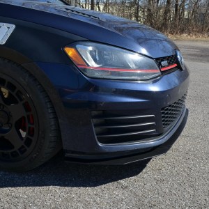 Beri-Backer V2 - MK7 GTI Front Splitter / Lip (2015-2017) Bumper Mounted - 2021115-BBMK7GTIFS - Image 4