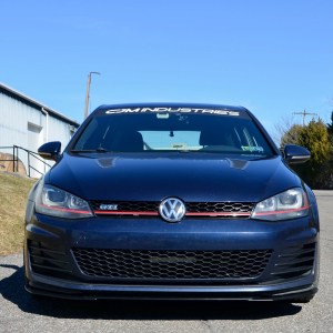 Beri-Backer V2 - MK7 GTI Front Splitter / Lip (2015-2017) Bumper Mounted - 2021115-BBMK7GTIFS - Image 5