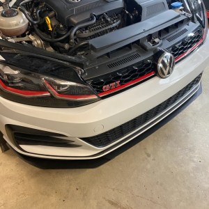 Beri-Backer V2 - MK7.5 GTI Front Splitter / Lip (2018-2021) Bumper Mounted - 2021115-BBMK7.5GTIFS - Image 4