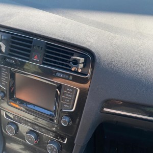 CJM Industries MK7/7.5 GTI & Golf R Right Center Vent Accessport Mount (2015-2020)