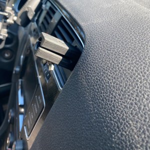 Alternative view of CJM Industries MK7/7.5 GTI & Golf R Right Center Vent Accessport Mount (2015-2020)