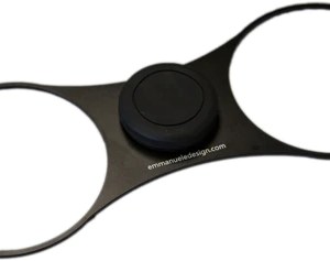 Alternative view of EMD Auto Audi 8V A3/S3/RS3 Low Profile Cell Phone Mount - EMD-8V-PHONE-1