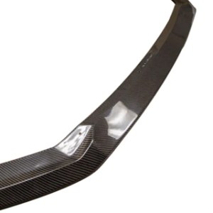 PURE Carbon Fiber Front Lip Splitter / Spoiler For Audi S3 8V (Facelift) - Image 2