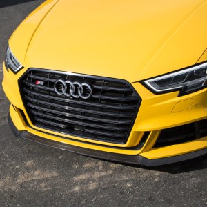 PURE Carbon Fiber Front Lip Splitter / Spoiler For Audi S3 8V (Facelift) - Image 3