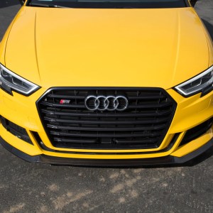 PURE Carbon Fiber Front Lip Splitter / Spoiler For Audi S3 8V (Facelift) - Image 4