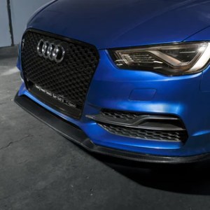 PURE Carbon Fiber Front Lip Splitter / Spoiler For Audi A3 / S3 8V (Pre-Facelift) - Image 10