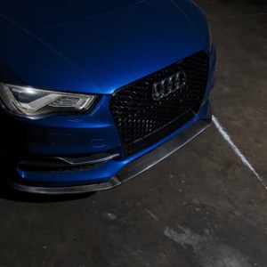 PURE Carbon Fiber Front Lip Splitter / Spoiler For Audi A3 / S3 8V (Pre-Facelift) - Image 11