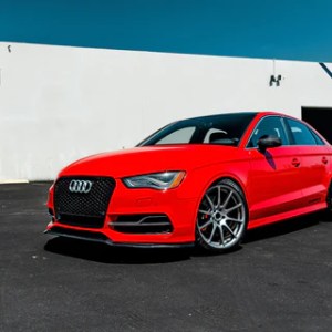 PURE Carbon Fiber Front Lip Splitter / Spoiler For Audi A3 / S3 8V (Pre-Facelift) - Image 4