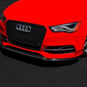 PURE Carbon Fiber Front Lip Splitter / Spoiler For Audi A3 / S3 8V (Pre-Facelift) - Image 6