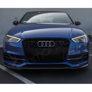 PURE Carbon Fiber Front Lip Splitter / Spoiler For Audi A3 / S3 8V (Pre-Facelift) - Image 7
