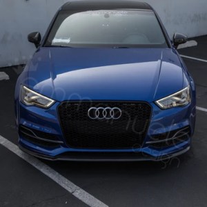 PURE Carbon Fiber Front Lip Splitter / Spoiler For Audi A3 / S3 8V (Pre-Facelift) - Image 9