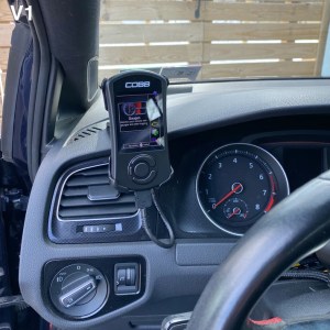 CJM Industries MK7/7.5 GTI & Golf R Defrost Vent Accessport Mount - 2021057-MK7Cobb-V1-LHD - Image 7