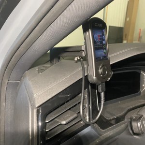 Alternative view of CJM Industries MK7 Jetta / Gli Defrost Vent Accessport Mount - 2021108-MK7J-Acce