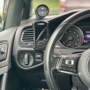 Alternative view of CJM Industries MK7/7.5 GTI & Golf R Left AC Vent Accessport Mount (2015-2020) / 2021099-MK7LAC-AP-RHD