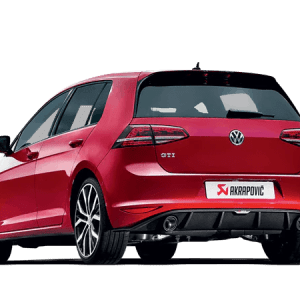 Alternative view of Akrapovic - Titanium Slip-On Race Exhaust System - MK7 GTI / MTP-VW/T/2