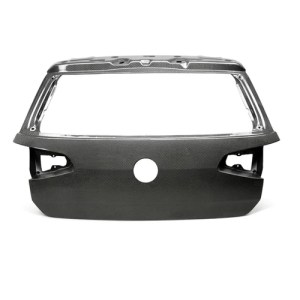 Alternative view of Seibon Carbon OEM-style carbon fiber trunk for 2015-2020 VW Golf MK7/7.5 - TL12VWG7
