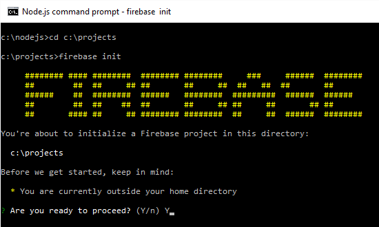 Installing Firebase 1