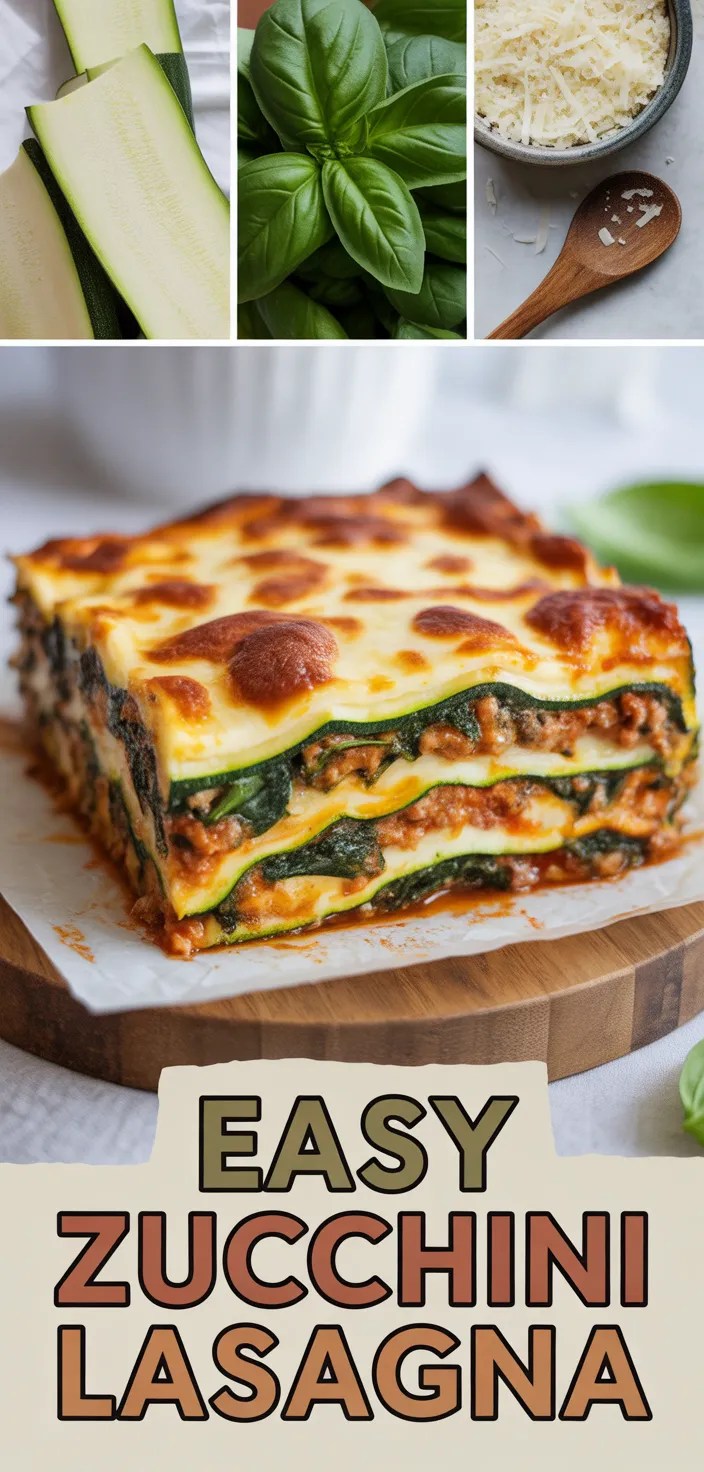 Easy Zucchini Lasagna Recipe