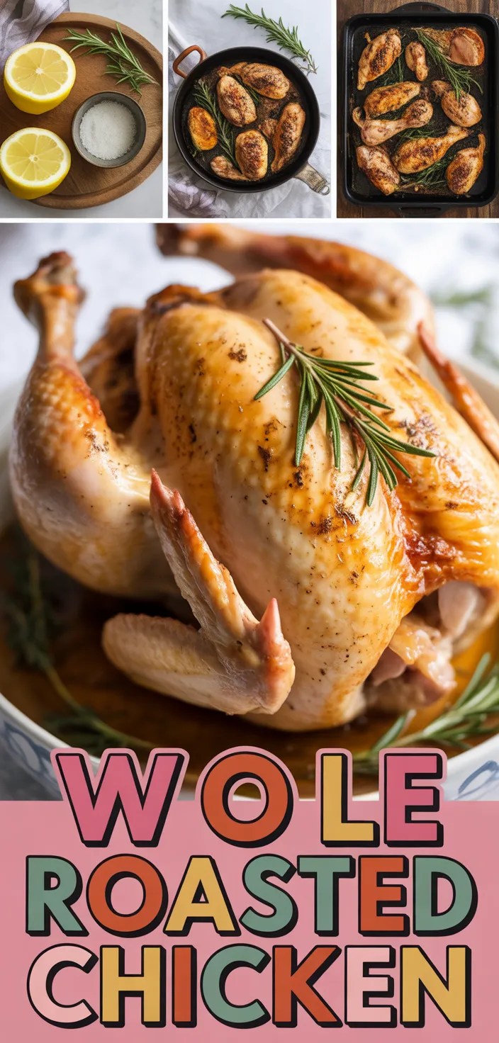 Whole Roasted Chicken Recipe