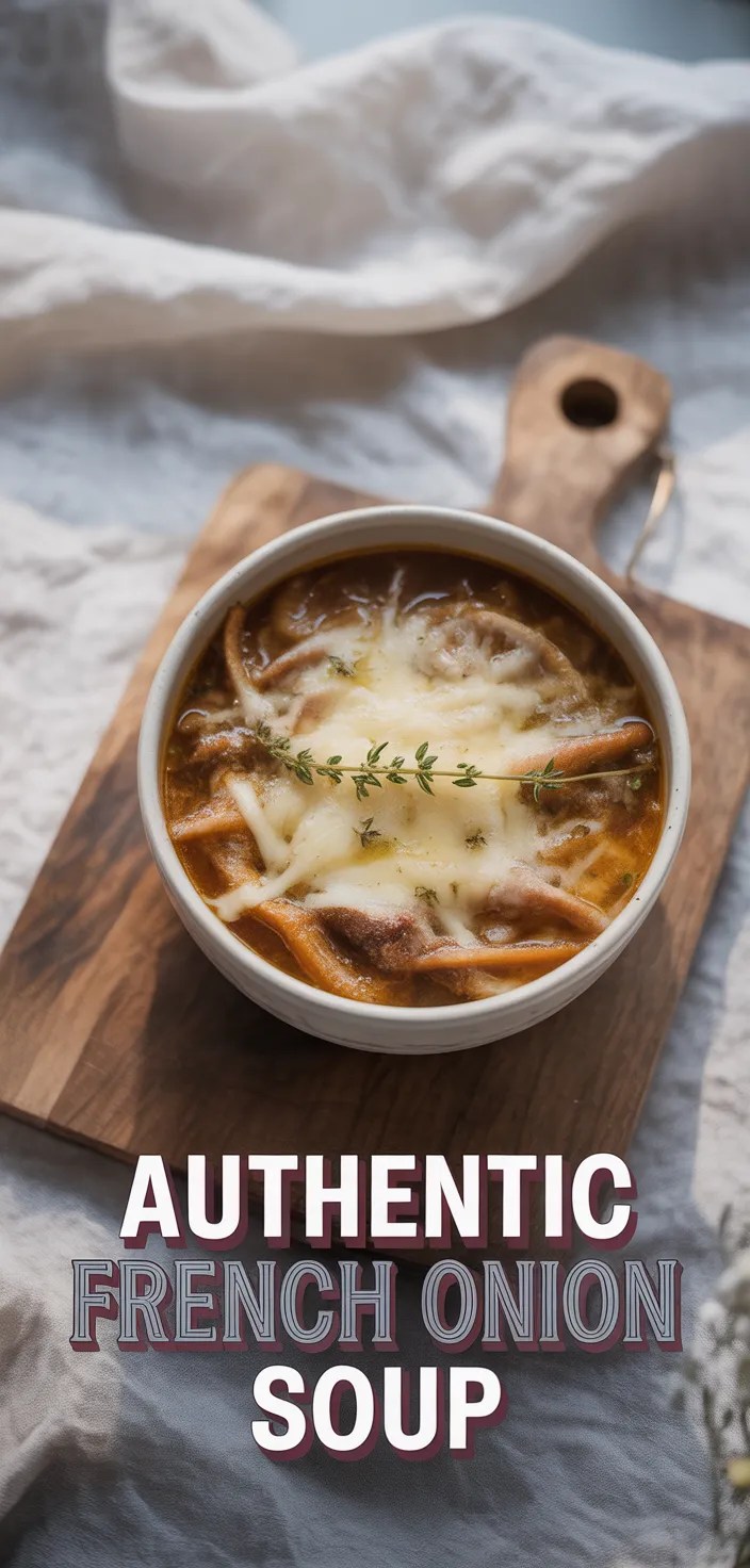 Authentic French Onion Soup Recipe