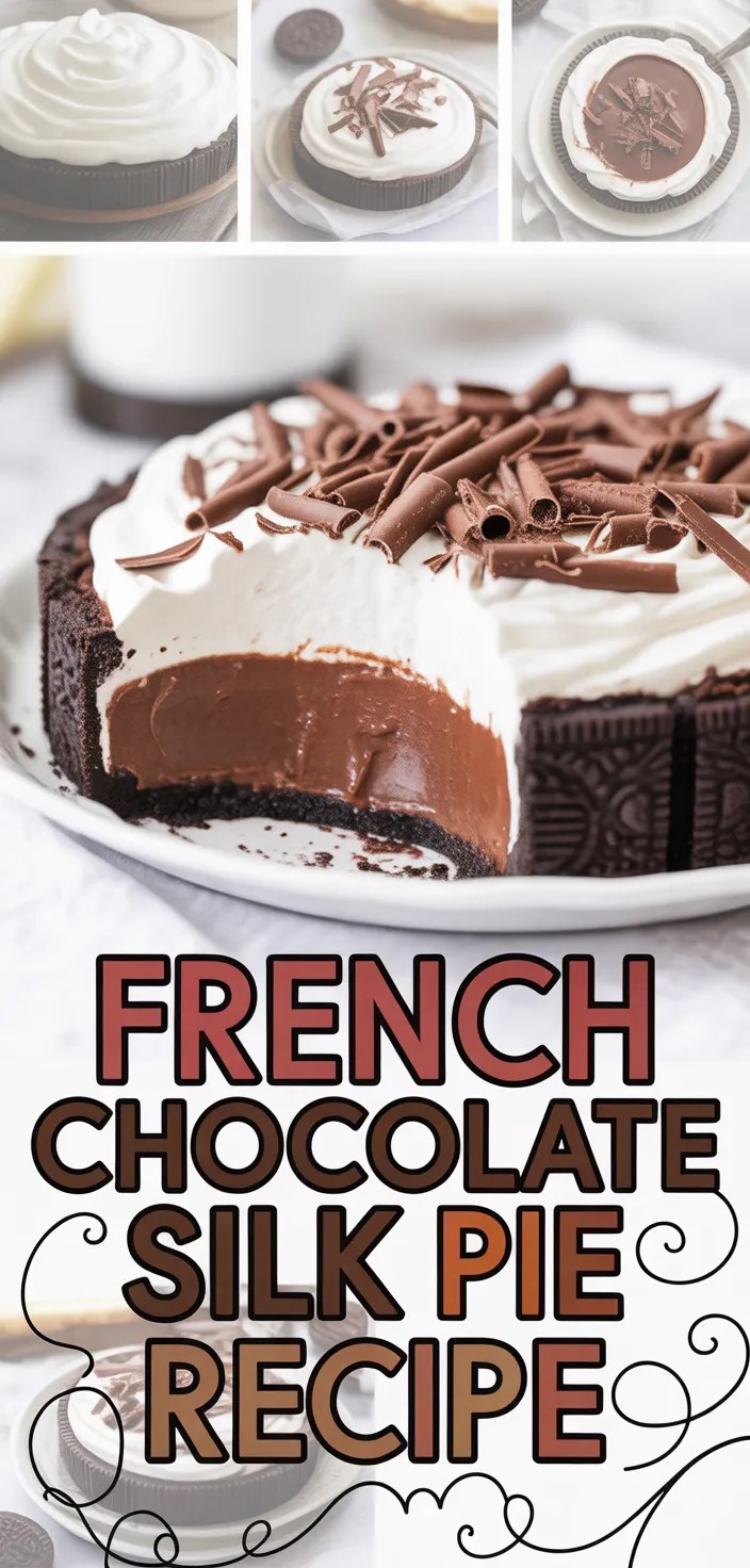French Chocolate Silk Pie Recipe