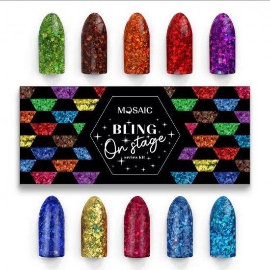 Bling Starry Sky Crushed Diamond Nagellack – Holografischer Glitzer-Gel Für Spektakuläre Nail Art