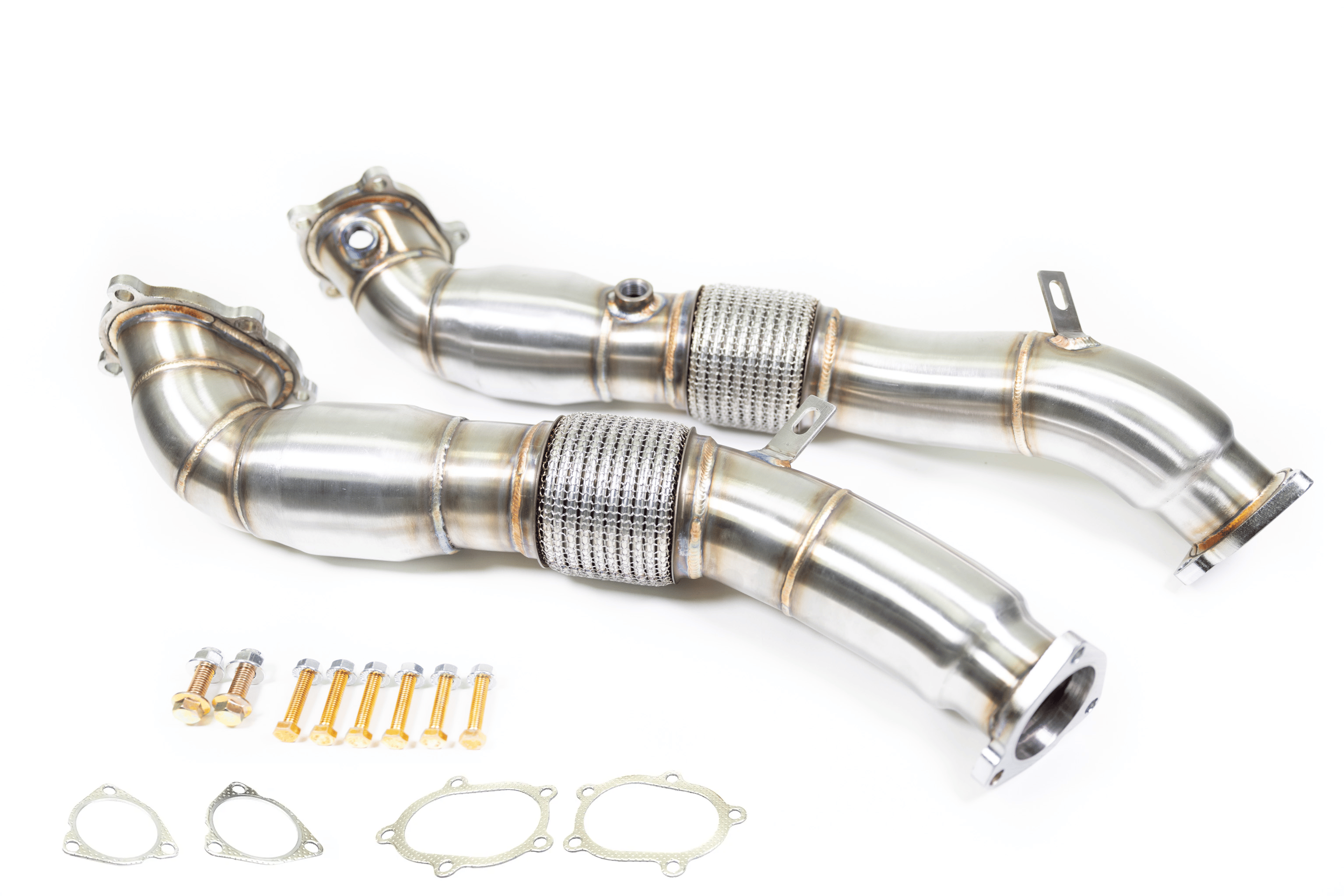 Audi 4.0T Catted Downpipes - S6 S7 RS7 A8 S8 - ARM Motorsports