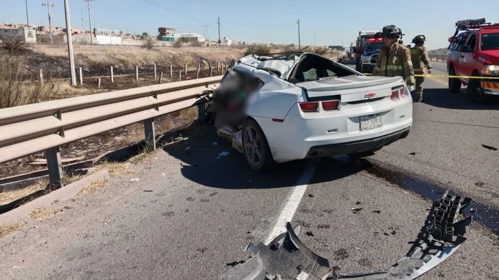 Identifican a los tres fallecidos de choque en el anillo Periférico