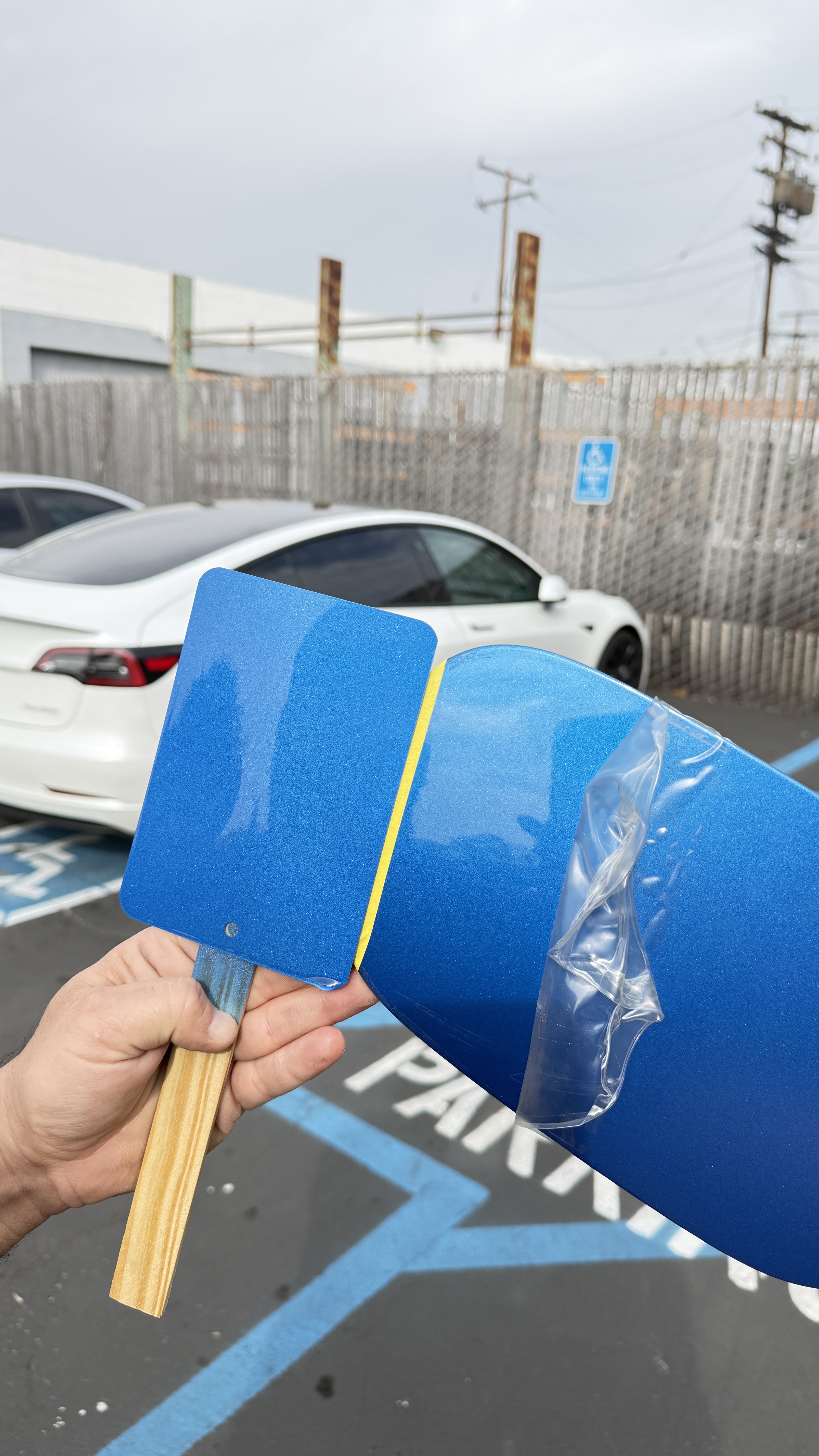 Detailed auto body repair