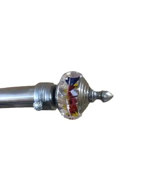 Multi Color Crystal Curtain Rod Holder