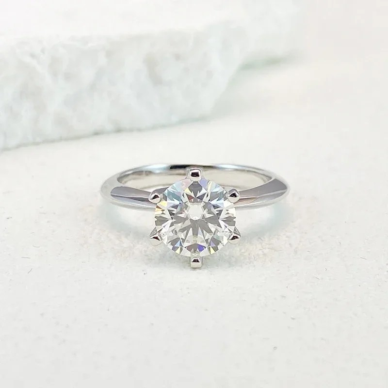 1 Carat Moissanite Ring - Affordable Moissanite Engagement Rings