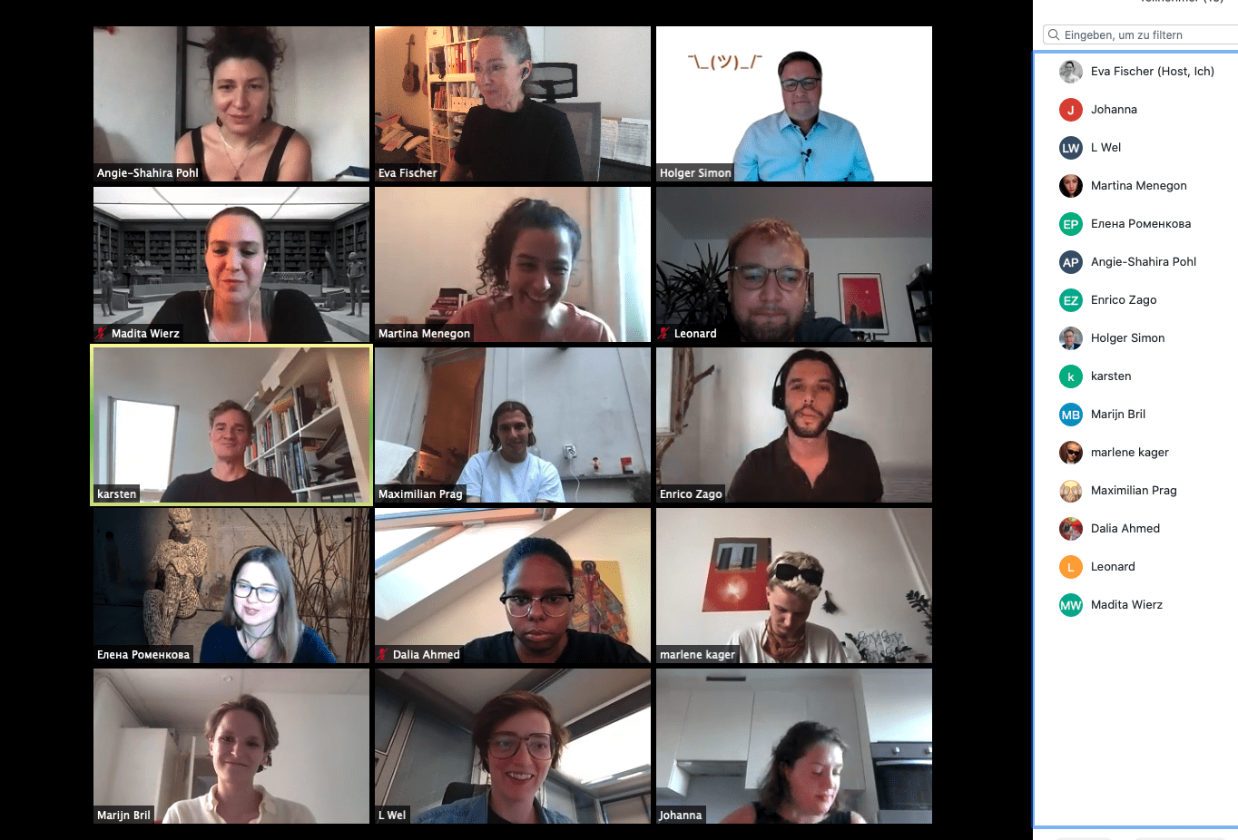 Team Area for Virtual Art