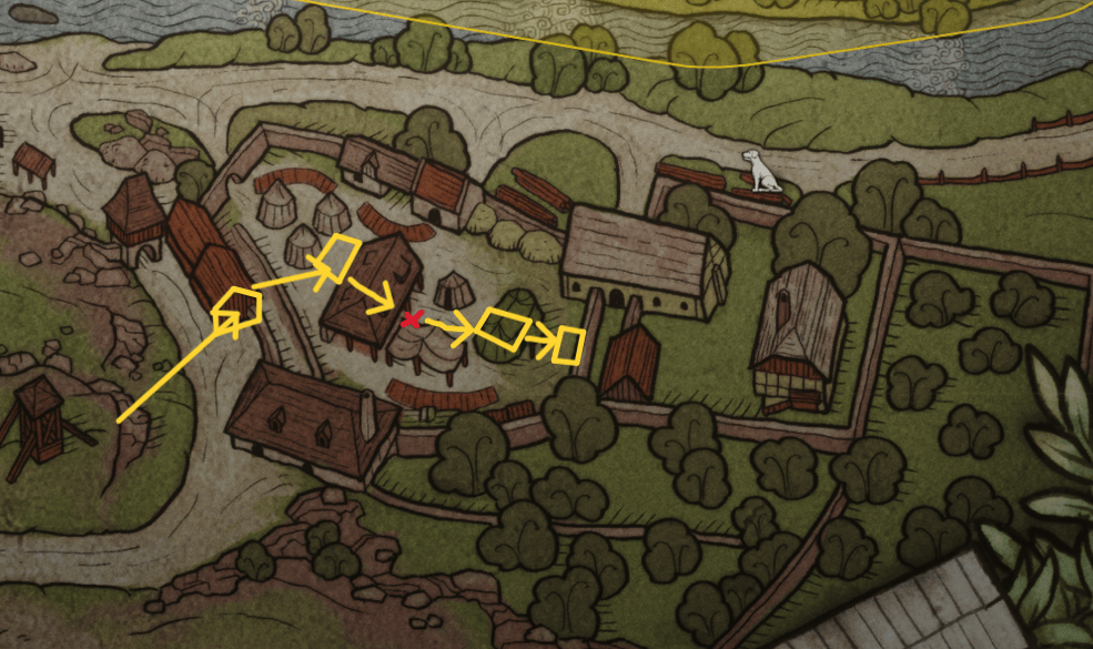 Kingdom Come Deliverance 2 Feast for the Poor: The Overall Route