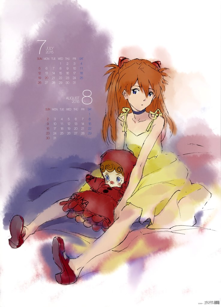 EvangelionBR - Evangelion 2015 Calendar