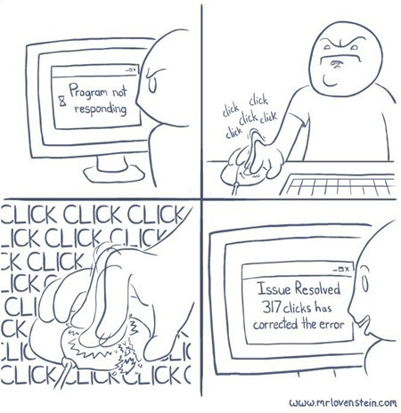 clicking